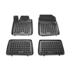 Λαστιχένια πατάκια RENAULT Twingo II (2007-2014) - 3-door - τύπου σκαφάκι - 4τμχ., Rezaw Plast