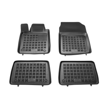 Λαστιχένια πατάκια RENAULT Twingo II (2007-2014) - 3-door - τύπου σκαφάκι - 4τμχ., Rezaw Plast