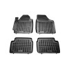 Λαστιχένια πατάκια HYUNDAI i10 I (2007-2013) - τύπου σκαφάκι - 4τμχ., Rezaw Plast