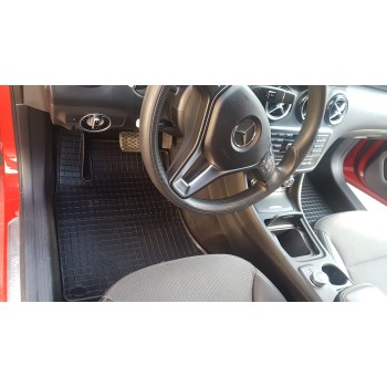 Λαστιχένια πατάκια MERCEDES W246 B-Class / W176 A-Class / CLA C117 / GLA X156 (2011-2018) - 4τμχ., Petex