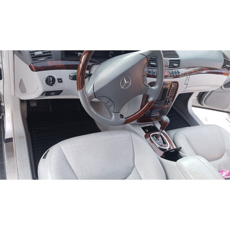 Λαστιχένια πατάκια MERCEDES S-Class W220 (1998-2005) - 4τμχ.