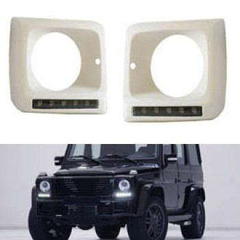 Led φώτα ημέρας Mercedes W461 / W463 G-CLASS (1989-2010) - γκρι με φιμέ φώτα ημέρας Led φώτα ημέρας Mercedes W461 / W463 G-CLASS (1989-2010) - γκρι με φιμέ φώτα ημέρας