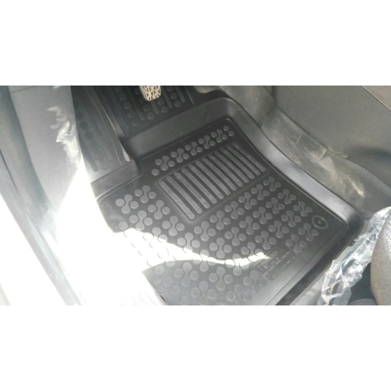 Λαστιχένια πατάκια Ford Transit Courier (2014-2023) - τύπου σκαφάκι - 2τμχ., Rezaw Plast