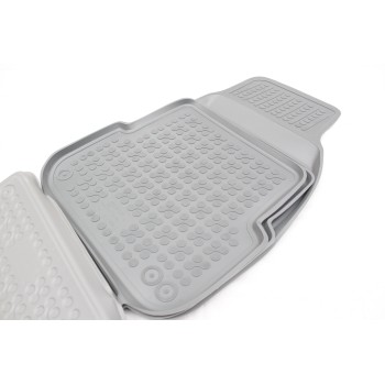 Λαστιχένια πατάκια Audi A6 (2004-2008) / A6 Allroad (2006-2011) - τύπου σκαφάκι - γκρι - 4τμχ., Rezaw Plast Λαστιχένια πατάκια Audi A6 (2004-2008) / A6 Allroad (2006-2011) - τύπου σκαφάκι - γκρι - 4τμχ., Rezaw Plast