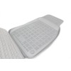 Λαστιχένια πατάκια Audi A6 (2004-2008) / A6 Allroad (2006-2011) - τύπου σκαφάκι - γκρι - 4τμχ., Rezaw Plast
