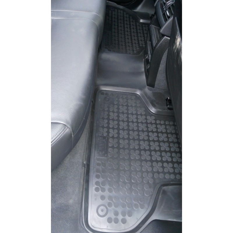 Λαστιχένια πατάκια BMW X5 F15 (2013-2018) / BMW X6 F16 (2014-2019) - τύπου σκαφάκι - 3τμχ., Rezaw Plast