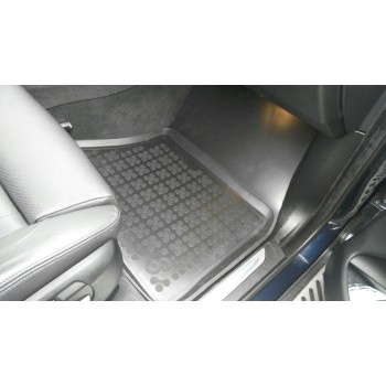 Λαστιχένια πατάκια BMW X5 F15 (2013-2018) / BMW X6 F16 (2014-2019) - τύπου σκαφάκι - 3τμχ., Rezaw Plast