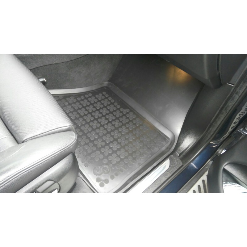 Λαστιχένια πατάκια BMW X5 F15 (2013-2018) / BMW X6 F16 (2014-2019) - τύπου σκαφάκι - 3τμχ., Rezaw Plast