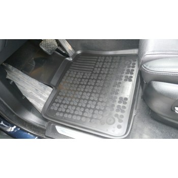 Λαστιχένια πατάκια BMW X5 F15 (2013-2018) / BMW X6 F16 (2014-2019) - τύπου σκαφάκι - 3τμχ., Rezaw Plast