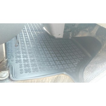 Λαστιχένια πατάκια Renault Trafic / Oper Vivaro / Nissan Primastar (2001-2014) - τύπου σκαφάκι - 1τμχ., Rezaw Plast