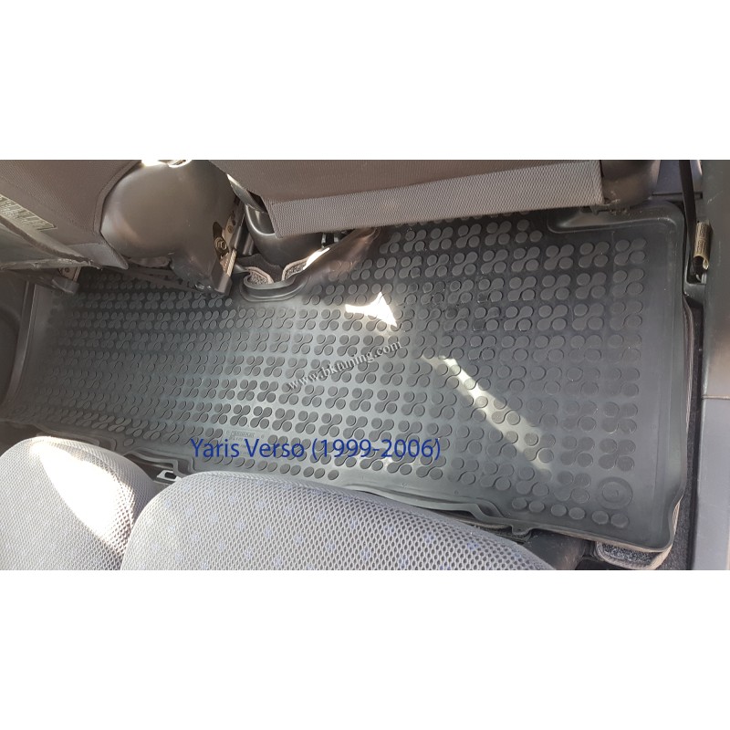 Λαστιχένια πατάκια TOYOTA Yaris (2005-2011) / Urban Cruiser (2008-2014) / GREAT WALL Volex C10 (2010-2014) - τύπου σκαφάκι - 3τμχ., Rezaw Plast