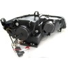 Φανάρια εμπρός BMW X5 (2007-2010) angel eyes - 3D Design , με λάμπες (Η1) - σετ 2τμχ.