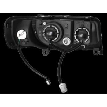 Φανάρια εμπρός Audi 100 C4 (1990-1994) led - μαύρα , με λάμπες (Η1) - σετ 2τμχ. Φανάρια εμπρός Audi 100 C4 (1990-1994) led - μαύρα , με λάμπες (Η1) - σετ 2τμχ.