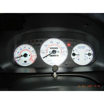 Δαχτυλίδια καντράν Honda Civic / CR-V (1996-2001) - silver