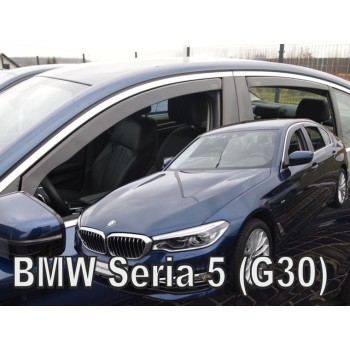 Ανεμοθραύστες BMW 5 G30 (2017-2023) Sedan - 4 τμχ. εμπρός και πίσω, Heko