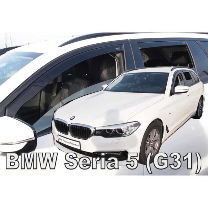Ανεμοθραύστες BMW 5 G31 (2017-2023) Combi - 4 τμχ. εμπρός και πίσω, Heko
