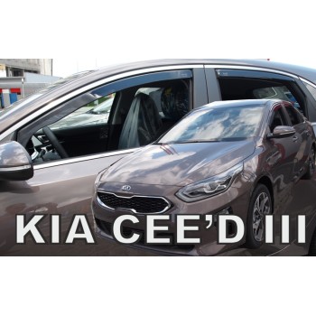 Ανεμοθραύστες Kia Ceed (2018- 2025) HTB - 4 τμχ. εμπρός και πίσω, Heko Ανεμοθραύστες Kia Ceed (2018- 2025) HTB - 4 τμχ. εμπρός και πίσω, Heko
