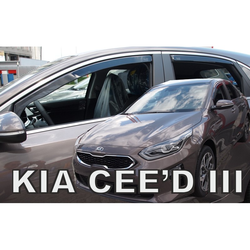 Ανεμοθραύστες Kia Ceed (2018- 2025) HTB - 4 τμχ. εμπρός και πίσω, Heko