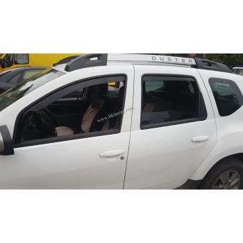 Ανεμοθραύστες Dacia Duster (2010-2018) 5 πορτο - 4 τμχ. εμπρός και πίσω, Heko