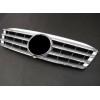 Μάσκα Mercedes W203 (2000-2007) - 4 γρίλιες χρωμίου