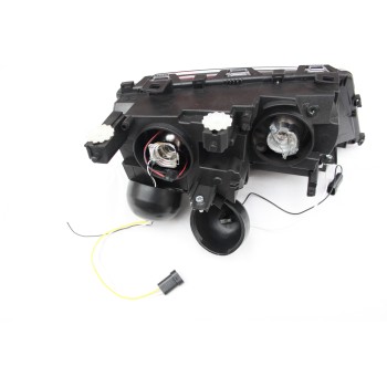 Φανάρια εμπρός BMW E46 sedan (2001-2005) - μαύρα , με λάμπες (Η7) - σετ 2τμχ. Φανάρια εμπρός BMW E46 sedan (2001-2005) - μαύρα , με λάμπες (Η7) - σετ 2τμχ.