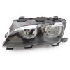 Φανάρια εμπρός BMW E46 sedan (2001-2005) - μαύρα , με λάμπες (Η7) - σετ 2τμχ.