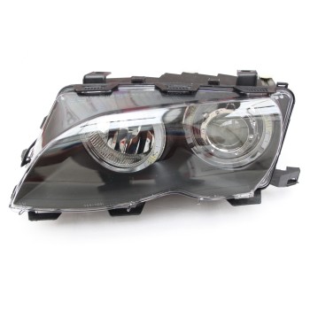 Φανάρια εμπρός BMW E46 sedan (2001-2005) - μαύρα , με λάμπες (Η7) - σετ 2τμχ. Φανάρια εμπρός BMW E46 sedan (2001-2005) - μαύρα , με λάμπες (Η7) - σετ 2τμχ.