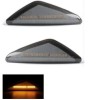 Led φλας BMW X3 , X5 , X6 - χρωμίου με τρεχούμενο φλας - σετ 2τμχ.