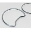 Δαχτυλίδια καντράν Mercedes W202 (1996-2001) / W208 CLK (1997-2002) / W210 (1995-1999) - ασημένια