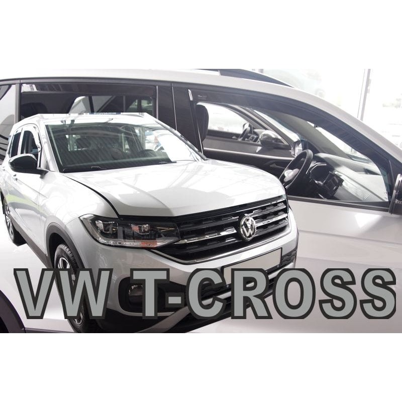 Ανεμοθραύστες VW  T-CROSS  (2019+) - 4 τμχ. εμπρός και πίσω, Heko