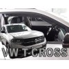 Ανεμοθραύστες VW T-CROSS 5D  (2019+) - 2 τμχ. εμπρός, Heko