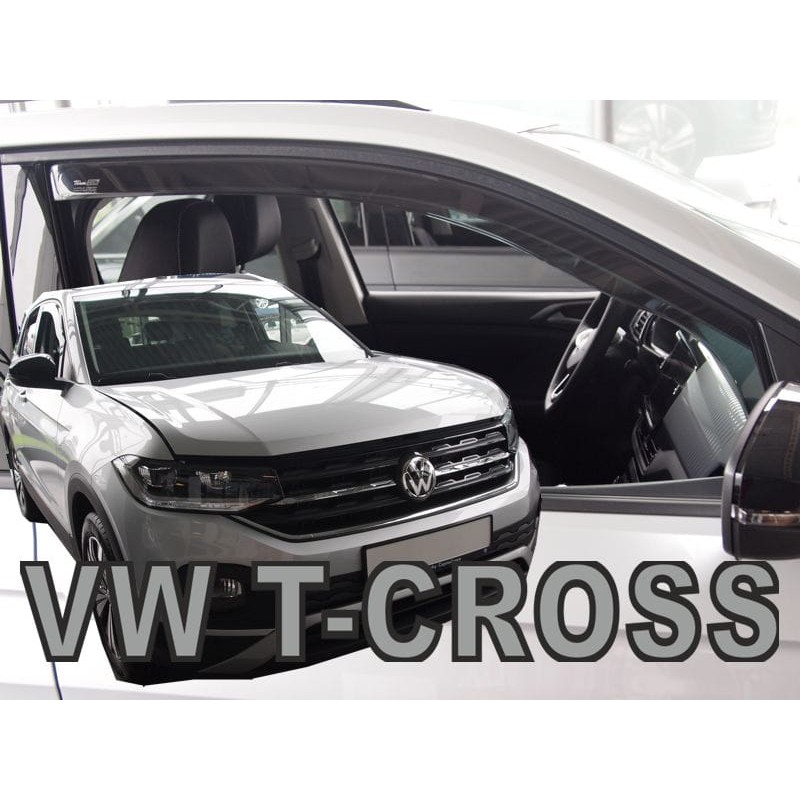 Ανεμοθραύστες VW T-CROSS 5D  (2019+) - 2 τμχ. εμπρός, Heko