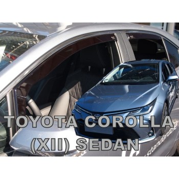 Ανεμοθραύστες Toyota Corolla (2018+) sedan - 4 τμχ εμπρός και πίσω, Heko