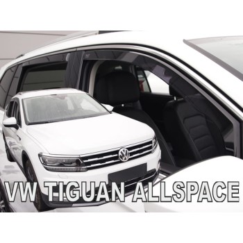Ανεμοθραύστες Vw Tiguan ALLSPACE (2016-2024) - 4 τμχ. εμπρός και πίσω, Heko