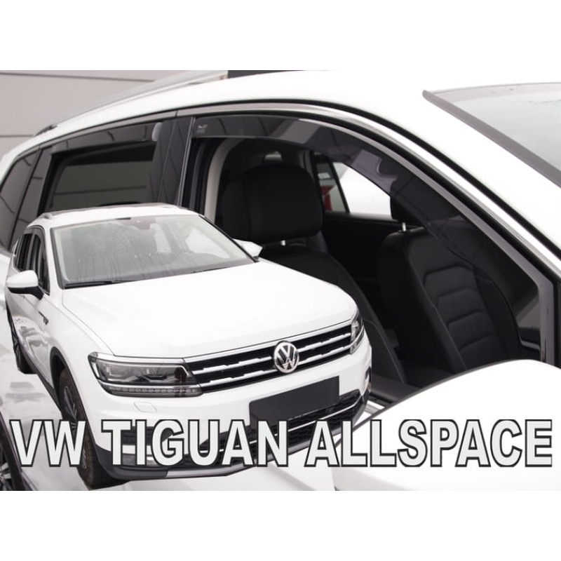 Ανεμοθραύστες Vw Tiguan ALLSPACE (2016-2024) - 4 τμχ. εμπρός και πίσω, Heko