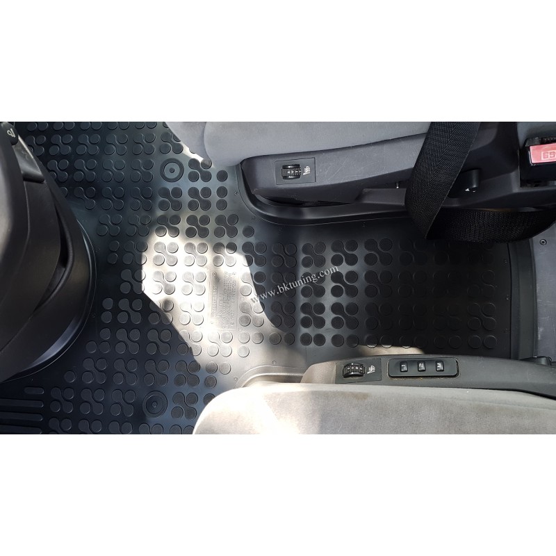 Λαστιχένια πατάκια PEUGEOT 807 (2002-2014) / CITROEN C8 I (2005-2012) / LANCIA Phedra / FIAT Ulysse (2002-2010) - τύπου σκαφάκι - 2τμχ., Rezaw Plast