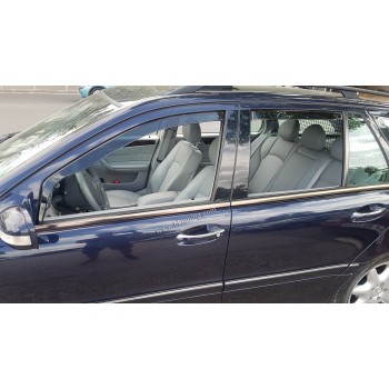 Ανεμοθραύστες Mercedes E-Class W211 (2002-2009) combi - 4 τμχ. εμπρός και πίσω, Heko