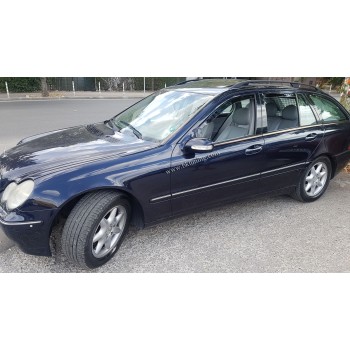 Ανεμοθραύστες Mercedes E-Class W211 (2002-2009) combi - 4 τμχ. εμπρός και πίσω, Heko