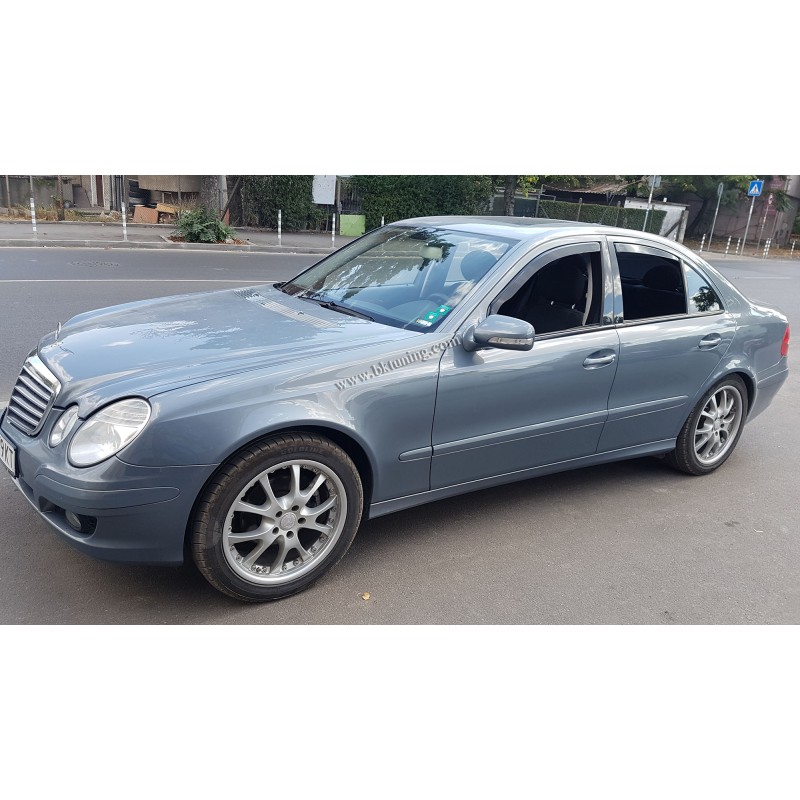 Ανεμοθραύστες Mercedes E-Class W211 (2002-2009) sedan - 4 τμχ. εμπρός και πίσω, Heko
