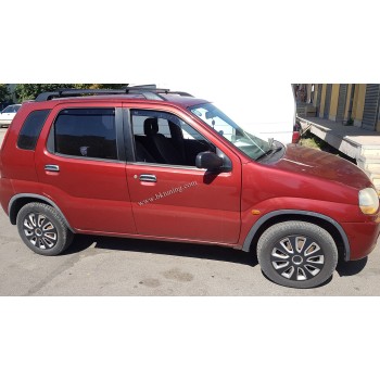 Ανεμοθραύστες Suzuki Ignis (2001-2008) / Chevrolet Cruze (2001-2008) / Subaru Justy G3X (2004-2008) 5 πορτο - 4 τμχ εμπρός και πίσω, Heko