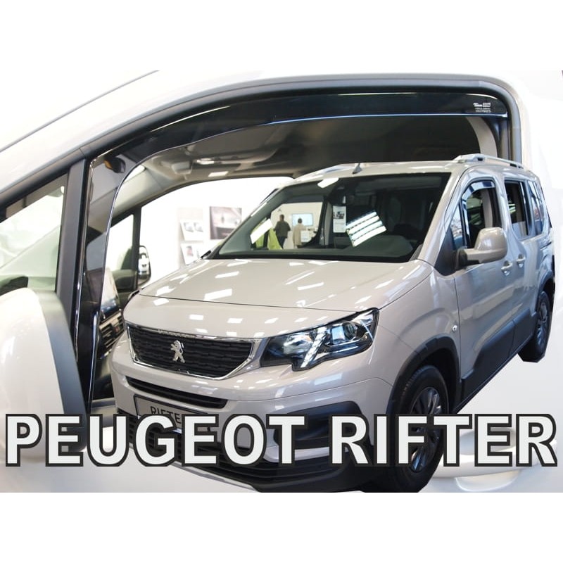 Ανεμοθραύστες Opel Combo E 4d/5d/Citroen Berlingo III 4d/5d/Peugeot Rifter/ 4d/5d /Peugeot Partner 2d (2018+) / Fiat Doblo (2022+) / Toyota ProAce City 3d (2019+) - 2 τμχ. εμπρός, Heko
