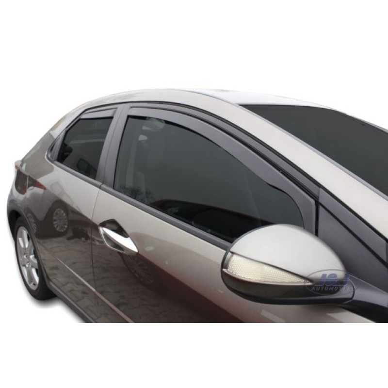 Ανεμοθραύστες Honda Civic VIII (2006-2012) 5 πορτο - 4 τμχ. εμπρός και πίσω, Heko
