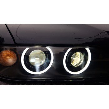 Δαχτυλίδια BMW E36 - E38 - E39 led angel eyes - lightbar design - Λευκό χρώμα Δαχτυλίδια BMW E36 - E38 - E39 led angel eyes - lightbar design - Λευκό χρώμα