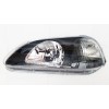 Φανάρια εμπρός Honda Civic (1996-1998) - μαύρα JDM , χωρίς λάμπες (Η4) - σετ 2 τμχ.