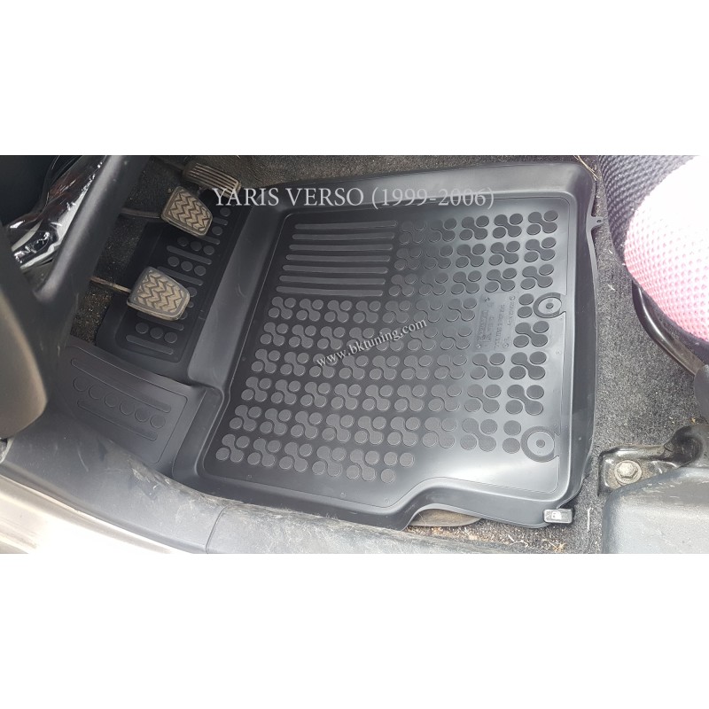 Λαστιχένια πατάκια TOYOTA Verso S (2010-2017) / Yaris Verso (1999-2006) - τύπου σκαφάκι - 3τμχ., Rezaw Plast
