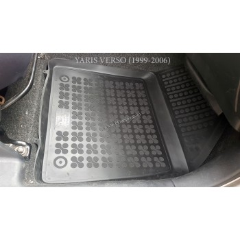 Λαστιχένια πατάκια TOYOTA Verso S (2010-2017) / Yaris Verso (1999-2006) - τύπου σκαφάκι - 3τμχ., Rezaw Plast