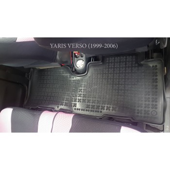 Λαστιχένια πατάκια TOYOTA Verso S (2010-2017) / Yaris Verso (1999-2006) - τύπου σκαφάκι - 3τμχ., Rezaw Plast