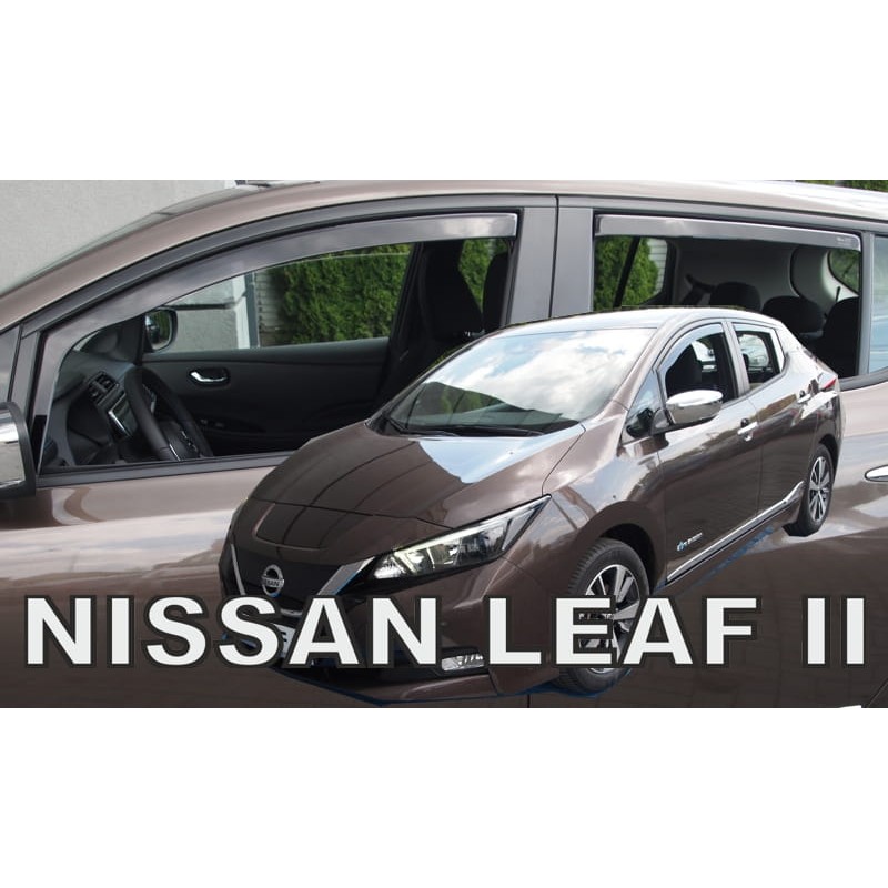 Ανεμοθραύστες NISSAN LEAF (2017+) - 4 τμχ. εμπρός και πίσω, Heko