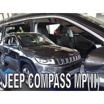 Ανεμοθραύστες Jeep Compass MP (2017+) - 4 τμχ., Heko