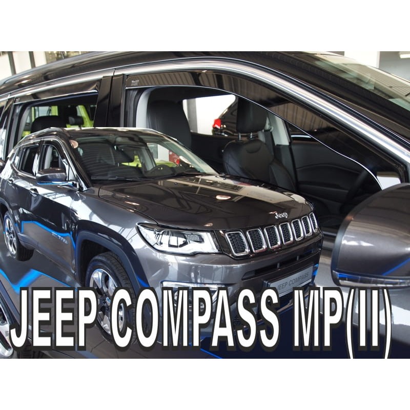 Ανεμοθραύστες Jeep Compass MP (2017+) - 4 τμχ., Heko